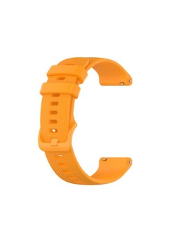 Curea pentru Samsung Galaxy Watch (46mm) / Gear S3, Huawei Watch GT / GT 2 / GT 2e / GT 2 Pro / GT 3 (46 mm) - Techsuit Watchband 22mm (W006) - Orange