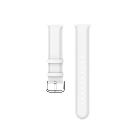 Curea pentru Samsung Galaxy Watch (46mm) / Gear S3, Huawei Watch GT / GT 2 / GT 2e / GT 2 Pro / GT 3 (46 mm) - Techsuit Watchband 22mm (W007) - White