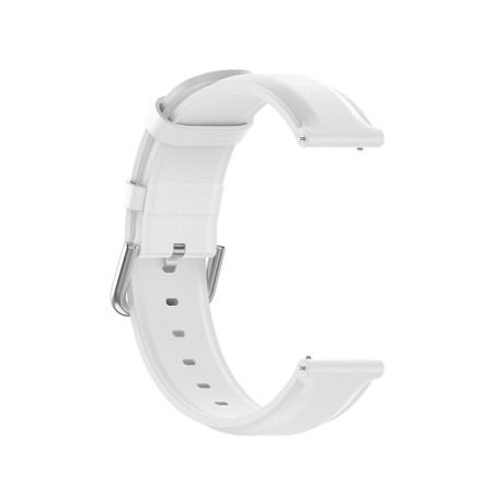 Curea pentru Samsung Galaxy Watch (46mm) / Gear S3, Huawei Watch GT / GT 2 / GT 2e / GT 2 Pro / GT 3 (46 mm) - Techsuit Watchband 22mm (W007) - White