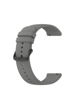 Curea pentru Samsung Galaxy Watch (46mm) / Gear S3, Huawei Watch GT / GT 2 / GT 2e / GT 2 Pro / GT 3 (46 mm) - Techsuit Watchband 22mm (W001) - Gray