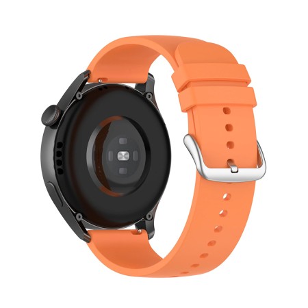 Curea pentru Samsung Galaxy Watch 4/5/Active 2, Huawei Watch GT 3 (42mm)/GT 3 Pro (43mm) - Techsuit Watchband 20mm (W001) - Orange