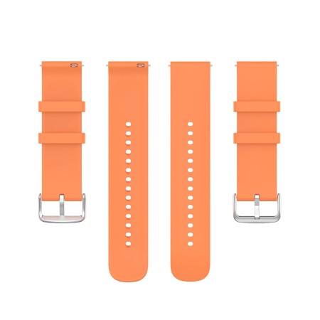 Curea pentru Samsung Galaxy Watch 4/5/Active 2, Huawei Watch GT 3 (42mm)/GT 3 Pro (43mm) - Techsuit Watchband 20mm (W001) - Orange
