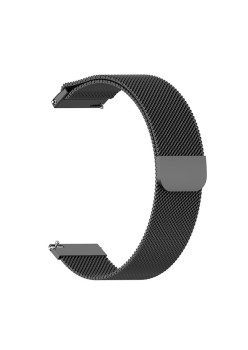 Curea pentru Samsung Galaxy Watch (46mm) / Gear S3, Huawei Watch GT / GT 2 / GT 2e / GT 2 Pro / GT 3 (46 mm) - Techsuit Watchband 22mm (W009) - Black