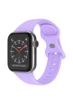 Curea pentru Apple Watch 1/2/3/4/5/6/7/8/9/SE/SE 2/Ultra/Ultra 2 (42/44/45/49mm) - Techsuit Watchband (W031) - Purple