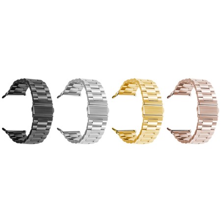 Curea pentru Apple Watch 1/2/3/4/5/6/7/8/9/SE/SE 2 (38/40/41mm) - Techsuit Watchband (W036) - Gold