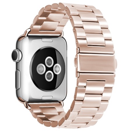 Curea pentru Apple Watch 1/2/3/4/5/6/7/8/9/SE/SE 2 (38/40/41mm) - Techsuit Watchband (W036) - Pink