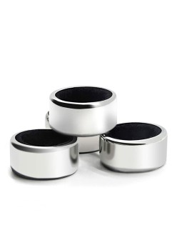 Antipicurator pentru Sticla de Vin - Techsuit Metal Collar Drop Stoppe (DR01) - Silver