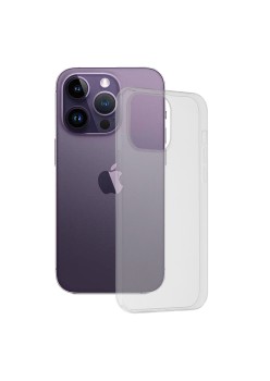 Husa pentru iPhone 14 Pro Max - Techsuit Clear Silicone - Transparent