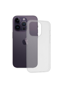 Husa pentru iPhone 14 Pro - Techsuit Clear Silicone - Transparent
