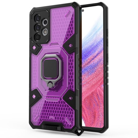 Husa pentru Samsung Galaxy A53 5G - Techsuit Honeycomb Armor - Rose-Violet