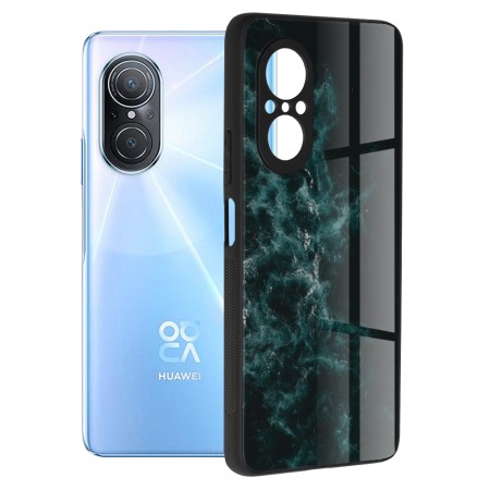Husa pentru Huawei nova 9 SE - Techsuit Glaze Series - Blue Nebula