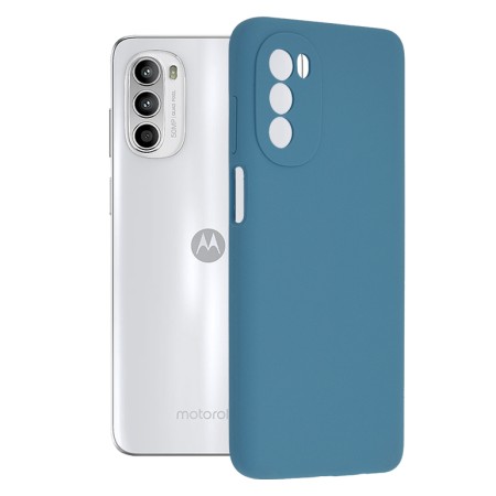 Husa pentru Motorola Moto G52 4G / Moto G82 5G - Techsuit Soft Edge Silicone - Denim Blue