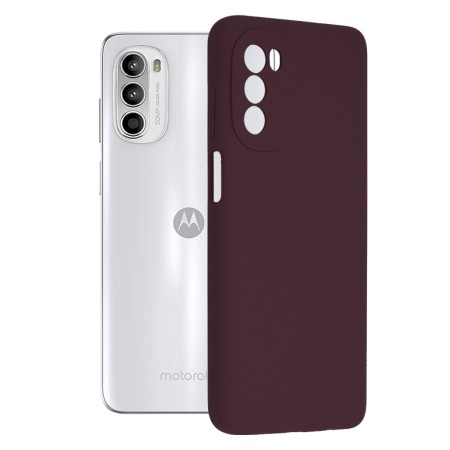 Husa pentru Motorola Moto G52 4G / Moto G82 5G - Techsuit Soft Edge Silicone - Plum Violet