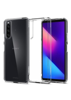 Husa pentru Sony Xperia 10 IV - Spigen Ultra Hybrid - Crystal Clear