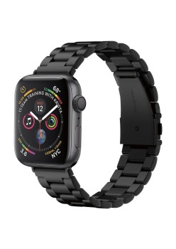 Curea pentru Apple Watch 1/2/3/4/5/6/7/8/9/SE/SE 2/Ultra/Ultra 2 (42/44/45/49mm) - Spigen Modern Fit - Black