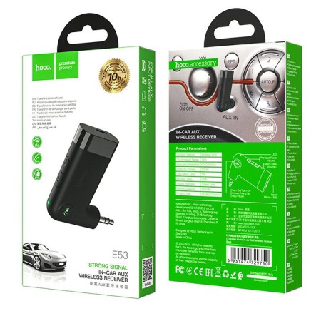Adaptor Audio Jack la Bluetooth - Hoco Dawn (E53) - Black