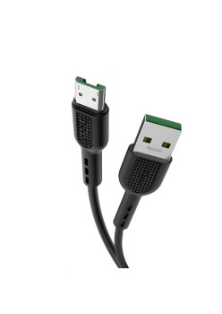 Cablu de Date USB la Micro USB 20W, 4A, 1m - Hoco Surge (X33) - Black