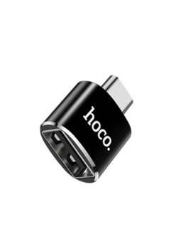 Adaptor OTG USB-A la Type-C 480Mbps - Hoco (UA5) - Black