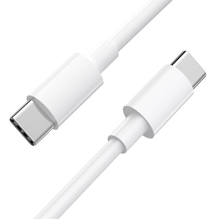 Cablu de Date Type-C la Type-C 100W, 5A, 1m - Hoco High-Power (X51) - White