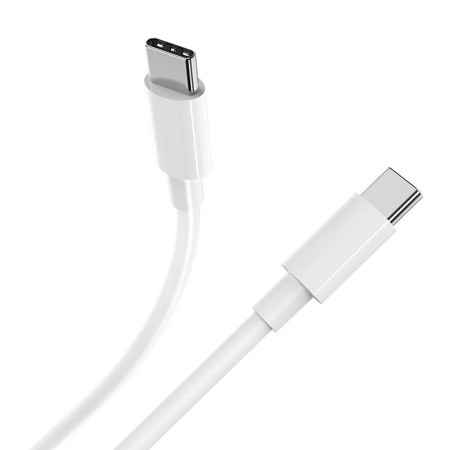 Cablu de Date Type-C la Type-C 100W, 5A, 1m - Hoco High-Power (X51) - White