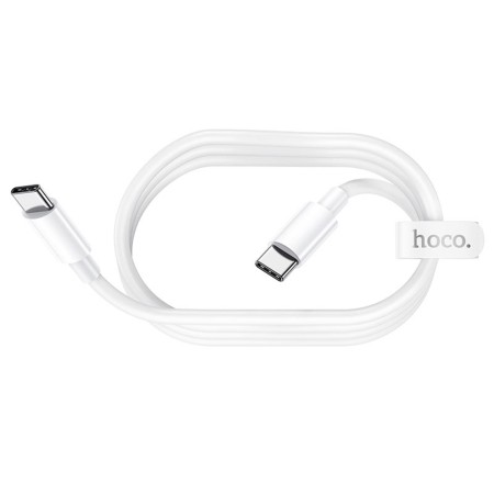 Cablu de Date Type-C la Type-C 100W, 5A, 1m - Hoco High-Power (X51) - White
