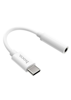 Cablu Audio Adaptor Type-C la Jack - Hoco (LS30) - White