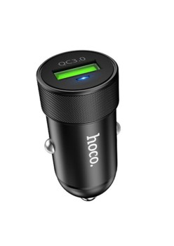 Incarcator Auto USB-A, 18W, 3A - Hoco (Z32 Speed Up) - Black