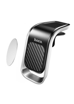 Suport Auto Magnetic Grila Ventilatie - Hoco Universe (CA74) - Black / Silver