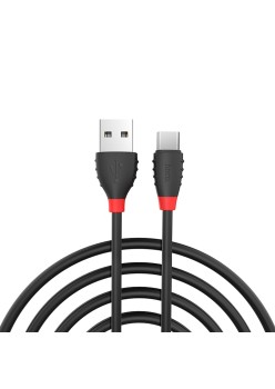 Cablu de Date USB-A la USB Type-C 10W, 2.4A, 1.2m - Hoco Excellent charge (X27) - Black