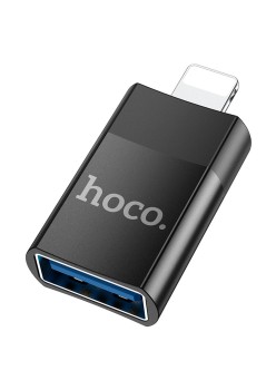 Adaptor OTG Lightning la USB-A - Hoco (UA17) - Black