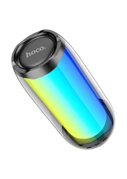 Boxa Portabila LED, Bluetooth 5.0, 10W - Hoco (HC8 Pulsating) - Black