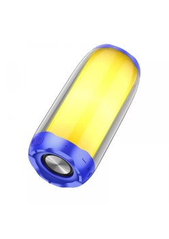 Boxa Portabila LED, Bluetooth 5.0, 10W - Hoco Pulsating (HC8) - Blue