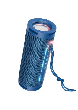 Boxa Portabila Bluetooth 5.1, 2x5W - Hoco Dazzling pulse (HC9) - Blue