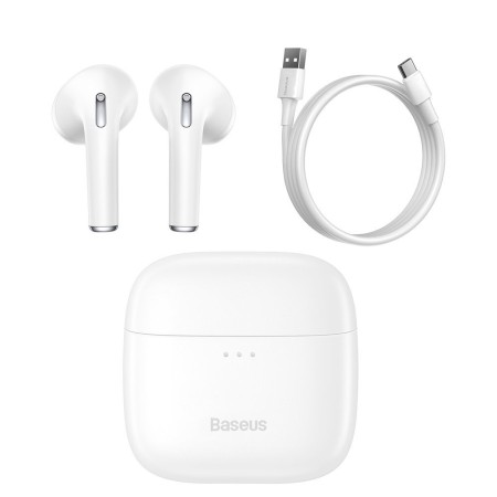 Casti Bluetooth Wireless - Baseus Bowie E8 (NGE8-01) - White
