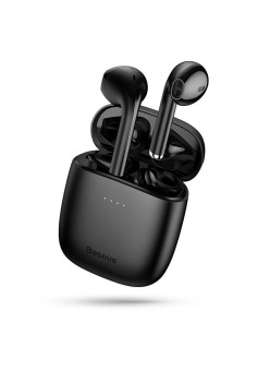 Casti Bluetooth Wireless Noise Cancelling - Baseus Encok W04 (NGW04-01) - Black