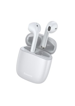 Casti Bluetooth Wireless Noise Cancelling - Baseus Encok W04 (NGW04-02) - White