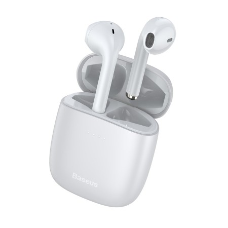 Casti Bluetooth Wireless Noise Cancelling - Baseus Encok W04 (NGW04-02) - White
