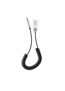 Adaptor Bluetooth Auxiliar Jack - Baseus Wireless Audio BA01 (CABA01-01) - Black