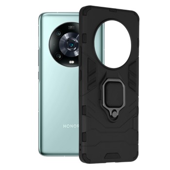 Husa pentru Honor Magic4 Pro - Techsuit Silicone Shield - Black