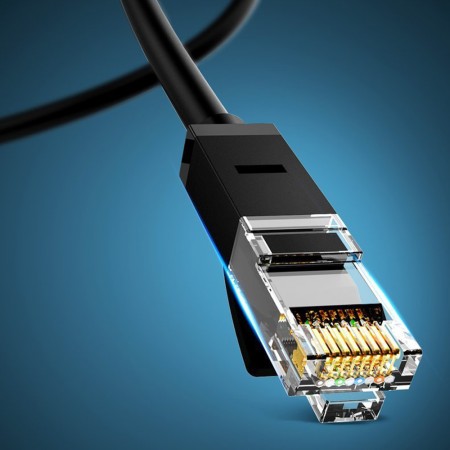 Cablu de Internet RJ45 la RJ45 Cat 6 1000Mbps, 3m - Ugreen (20161) - Black