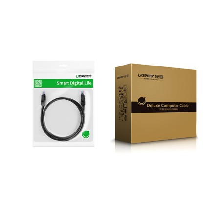 Cablu de Internet RJ45 la RJ45 Cat 6 1000Mbps, 3m - Ugreen (20161) - Black