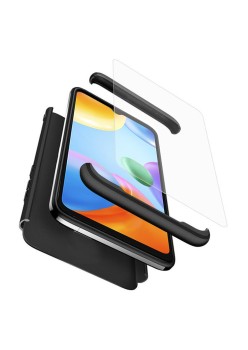 Husa pentru Xiaomi Redmi 10C + Folie - GKK 360 - Black