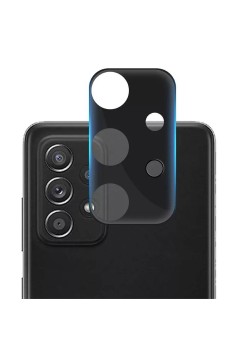 Folie Camera pentru Samsung Galaxy A32 4G / A32 5G - Techsuit Full Camera Glass - Black