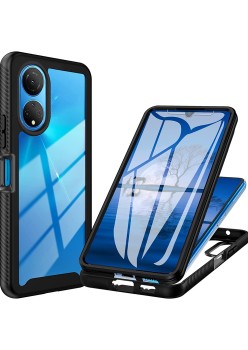 Husa pentru Honor X7 + Folie - Techsuit Defense360 Pro - Black