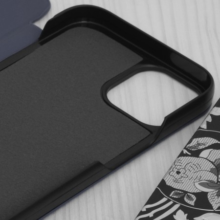 Husa pentru iPhone 14 - Techsuit eFold Series - Dark Blue