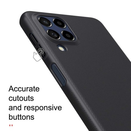 Husa pentru Samsung Galaxy M53 - Nillkin Super Frosted Shield - Black