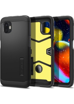 Husa pentru Samsung Galaxy Xcover6 Pro - Spigen Tough Armor - Black