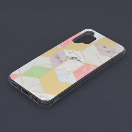 Husa pentru Samsung Galaxy A13 4G - Techsuit Marble Series - Purple Hex