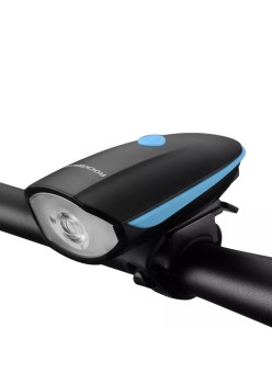 Lanterna pentru Bicicleta 1200mAh, 250lm - RockBros Front T6 LED (7588-BL) - Blue