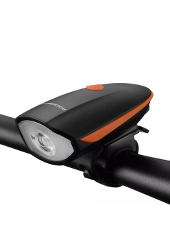 Lanterna pentru Bicicleta 1200mAh, 250lm - RockBros Front T6 LED (7588-OR) - Orange